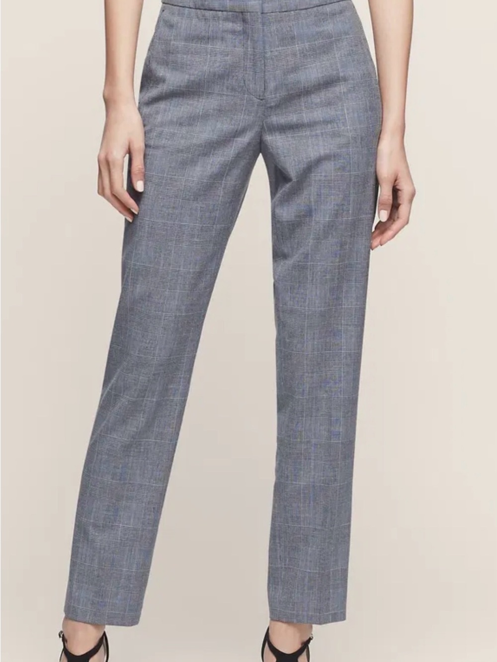 Reiss Chelton Blue-Gray Trousers